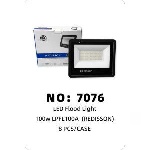 NO: 7076 REDISSON Outdoor Induction LED Light 100W 8PCS/CASE