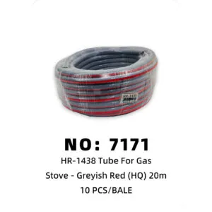 NO: 7171 Black and red gas pipe 20m 10pcs/BALE
