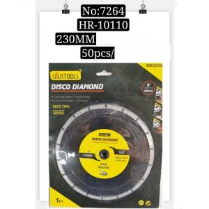NO: 7264 230MM Diamond Saw Blade 50PCS/CASE