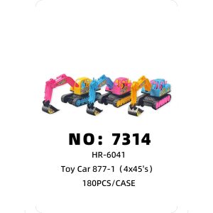 NO: 7314 Inertia Engineering Toy Car 180PCS/CASE