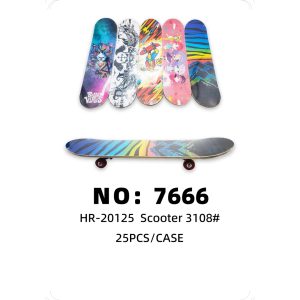 NO: 7666 Skateboard 25PCS/CASE